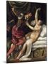 Tarquin and Lucretia, C.1568-76-Titian (Tiziano Vecelli)-Mounted Giclee Print