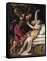 Tarquin and Lucretia, C.1568-76-Titian (Tiziano Vecelli)-Framed Stretched Canvas