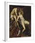 Tarquin and Lucretia, C.1578-80-Jacopo Robusti Tintoretto-Framed Giclee Print