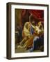 Tarquin and Lucretia-Simon Vouet (Circle of)-Framed Giclee Print