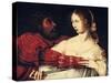 Tarquin and Lucretia-Jan Metsys-Stretched Canvas