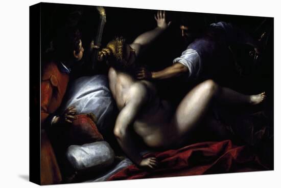 Tarquin and Lucretia-Iacopo Negreti-Stretched Canvas