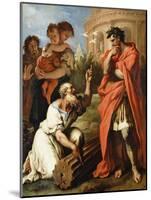 Tarquin the Elder Consulting Attius Navius, C.1690-Sebastiano Ricci-Mounted Giclee Print