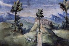 View of Barbarano, 1592-Tarquinio Ligustri-Framed Giclee Print