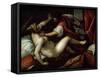 Tarquinius and Lucretia, 16th or Early 17th Century-Jacopo Palma-Framed Stretched Canvas