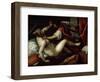 Tarquinius and Lucretia, 16th or Early 17th Century-Jacopo Palma-Framed Giclee Print