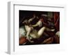 Tarquinius and Lucretia, 16th or Early 17th Century-Jacopo Palma-Framed Giclee Print