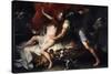 Tarquinius and Lucretia-Luca Giordano-Stretched Canvas