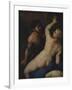 Tarquinius and Lucretia-Luca Giordano-Framed Giclee Print