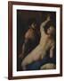 Tarquinius and Lucretia-Luca Giordano-Framed Giclee Print