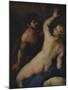 Tarquinius and Lucretia-Luca Giordano-Mounted Giclee Print