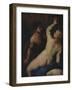 Tarquinius and Lucretia-Luca Giordano-Framed Giclee Print