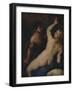 Tarquinius and Lucretia-Luca Giordano-Framed Giclee Print