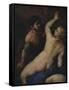 Tarquinius and Lucretia-Luca Giordano-Framed Stretched Canvas