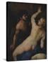 Tarquinius and Lucretia-Luca Giordano-Stretched Canvas