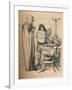 'Tarquinius Superbus has the Sibylline Books valued', 1852-John Leech-Framed Giclee Print