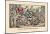 Tarquinius Superbus Makes Himself King-John Leech-Mounted Art Print