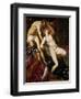 Tarquinus and Lucretia, 1559-Jacopo Robusti Tintoretto-Framed Premium Giclee Print