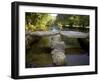 Tarr Steps a Prehistoric Clapper Bridge across the River Barle in Exmoor National Park, England-Mark Hannaford-Framed Photographic Print