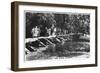 Tarr Steps, across the River Barle in Exmoor, Somerset, 1937-null-Framed Giclee Print