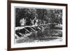 Tarr Steps, across the River Barle in Exmoor, Somerset, 1937-null-Framed Giclee Print