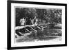 Tarr Steps, across the River Barle in Exmoor, Somerset, 1937-null-Framed Giclee Print