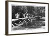 Tarr Steps, across the River Barle in Exmoor, Somerset, 1937-null-Framed Giclee Print