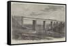 Tarradale Viaduct, on the Melbourne and Sandhurst Railway, Australia-null-Framed Stretched Canvas