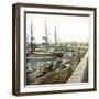 Tarragona (Spain), the Port, Circa 1885-1890-Leon, Levy et Fils-Framed Premium Photographic Print