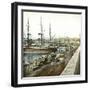 Tarragona (Spain), the Port, Circa 1885-1890-Leon, Levy et Fils-Framed Premium Photographic Print