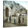 Tarragona (Spain), the Saint Anthony Gate Opened in the Surrounding Roman Wall-Leon, Levy et Fils-Stretched Canvas