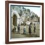 Tarragona (Spain), the Saint Anthony Gate Opened in the Surrounding Roman Wall-Leon, Levy et Fils-Framed Photographic Print