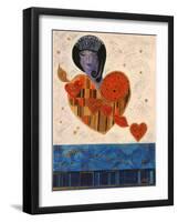 Tart of Hearts, 2007-Sabira Manek-Framed Giclee Print