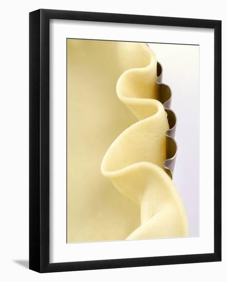 Tart Tin Lined with Pastry-Alain Caste-Framed Photographic Print