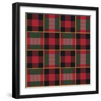 Tartan 2-Erin Clark-Framed Giclee Print