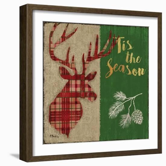 Tartan Holiday Lodge I-Paul Brent-Framed Art Print