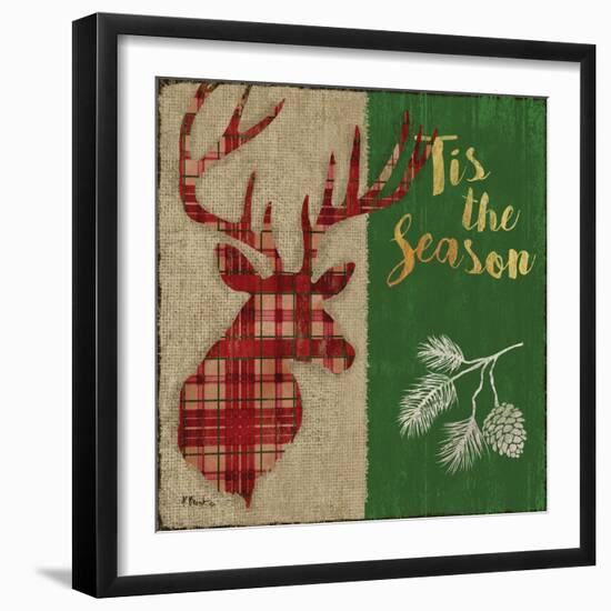 Tartan Holiday Lodge I-Paul Brent-Framed Art Print