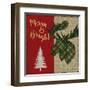 Tartan Holiday Lodge II-Paul Brent-Framed Art Print