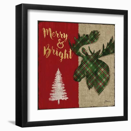 Tartan Holiday Lodge II-Paul Brent-Framed Art Print