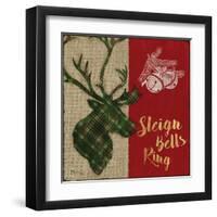 Tartan Holiday Lodge III-Paul Brent-Framed Art Print