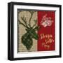 Tartan Holiday Lodge III-Paul Brent-Framed Art Print