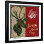 Tartan Holiday Lodge III-Paul Brent-Framed Art Print