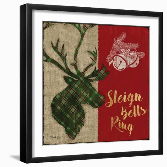 Tartan Holiday Lodge III-Paul Brent-Framed Art Print