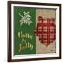 Tartan Holiday Lodge IV-Paul Brent-Framed Art Print