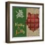 Tartan Holiday Lodge IV-Paul Brent-Framed Art Print