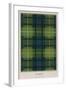 Tartan of Clan Campbell-null-Framed Giclee Print