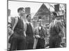 Tartan Vests Worn with Sports Jackets are Favored by These Yale Undergraduates-null-Mounted Photographic Print