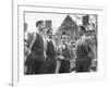 Tartan Vests Worn with Sports Jackets are Favored by These Yale Undergraduates-null-Framed Photographic Print