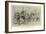 Tartar Cavalry at Tientsin on their Way to the Front-Charles Edwin Fripp-Framed Giclee Print