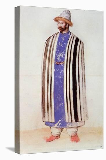 Tartar or Uzbek Man-John White-Stretched Canvas